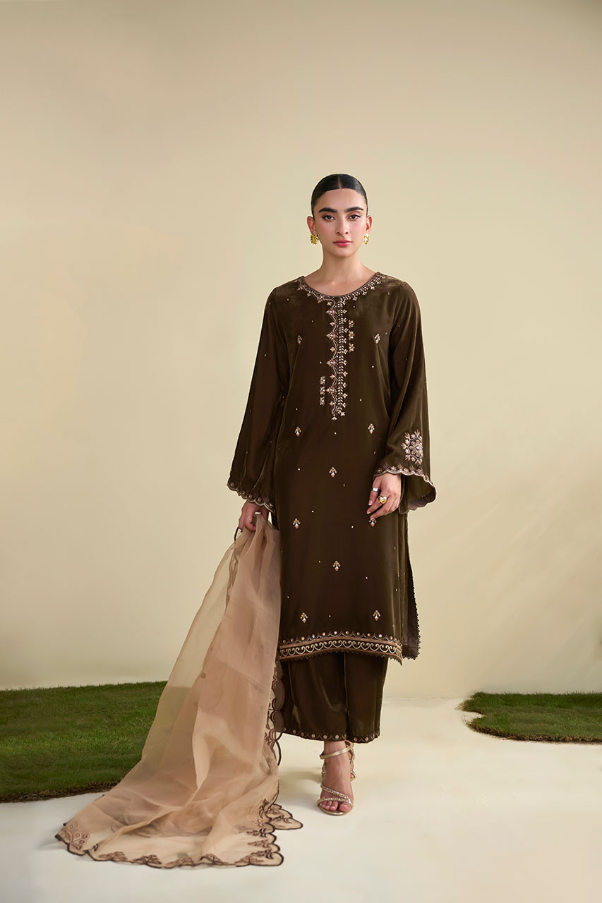 Brown 3Pcs